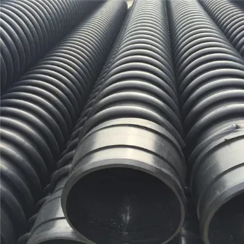 Plastic Hdpe Double Corrugated Pipe